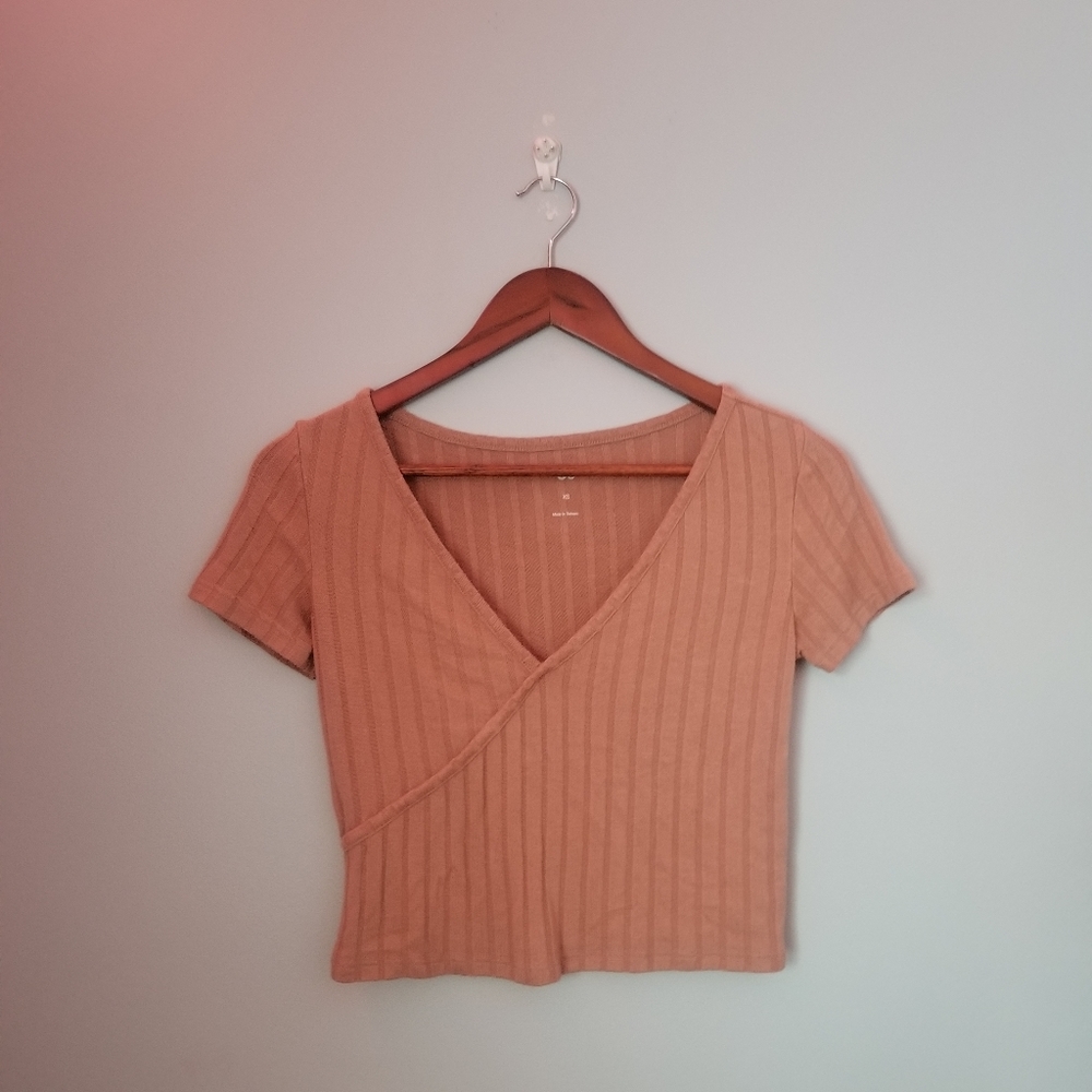 SO Cropped Asymmetrical Top